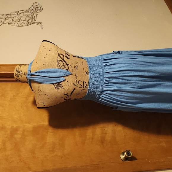 Urban Outfitters Halter Tye Midi Dress Size M - Picture 7 of 10